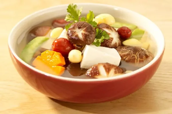 Canh nấm đông cô